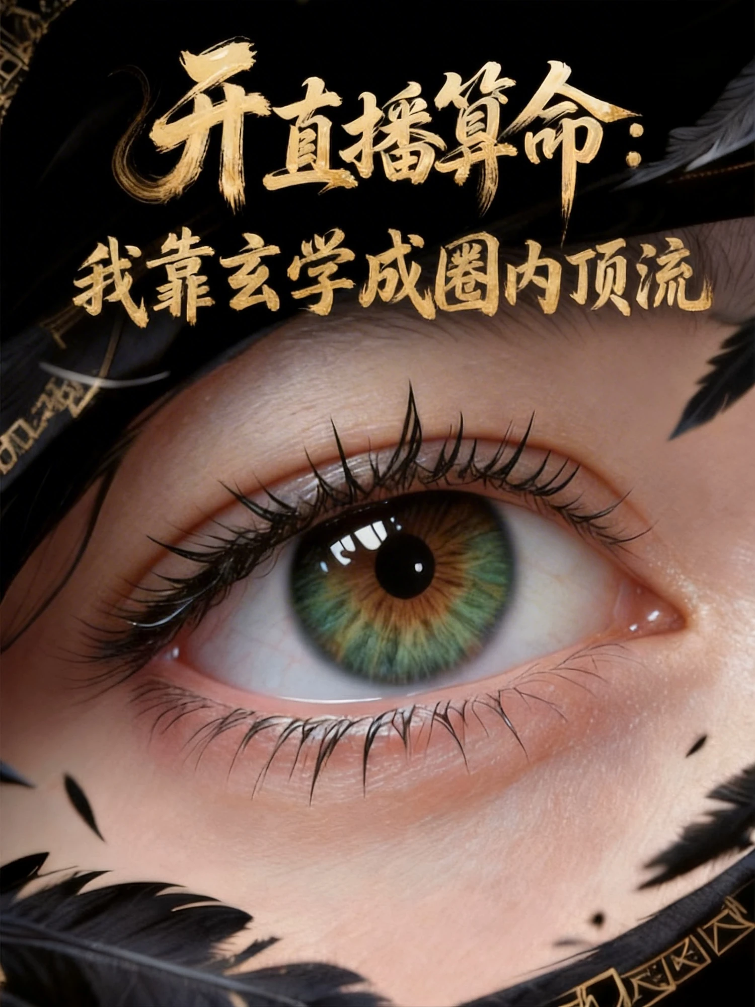 开直播算命:我靠玄学成圈内顶流 AI 短剧海报