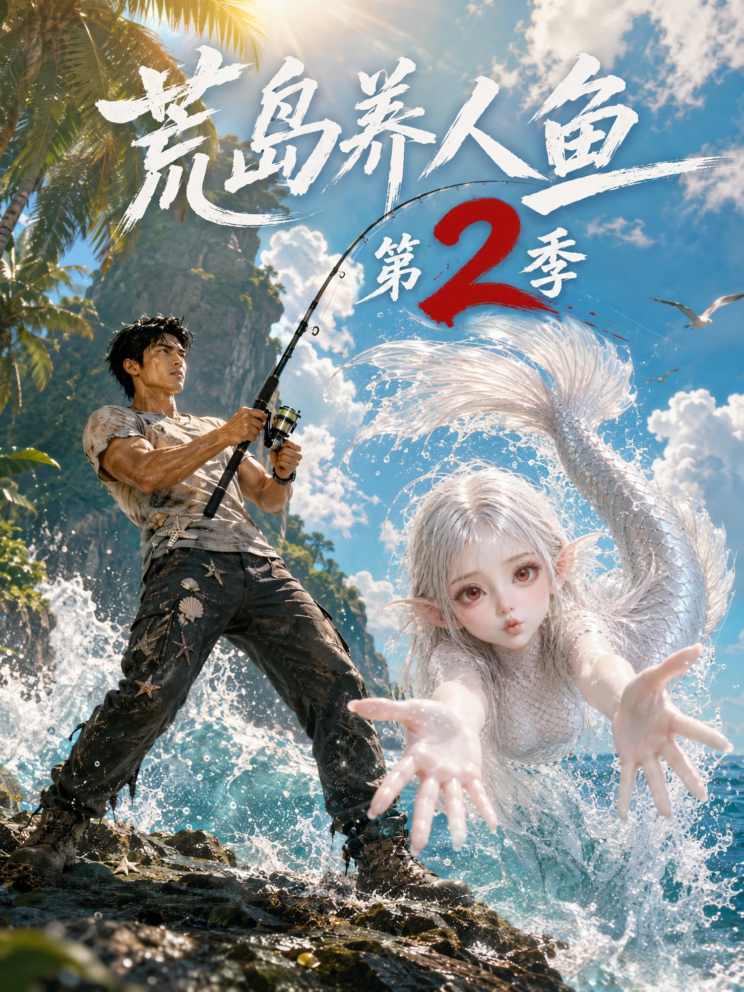荒岛养人鱼 第2季 AI 短剧海报